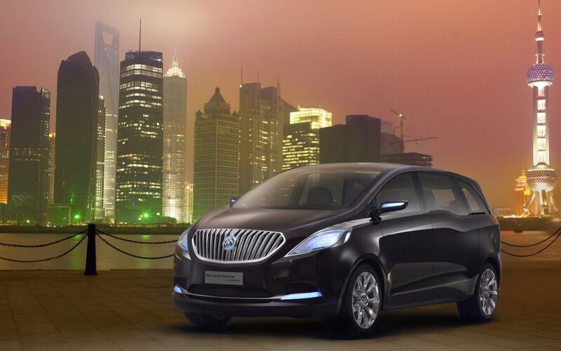 Buick concept car in Shanghai