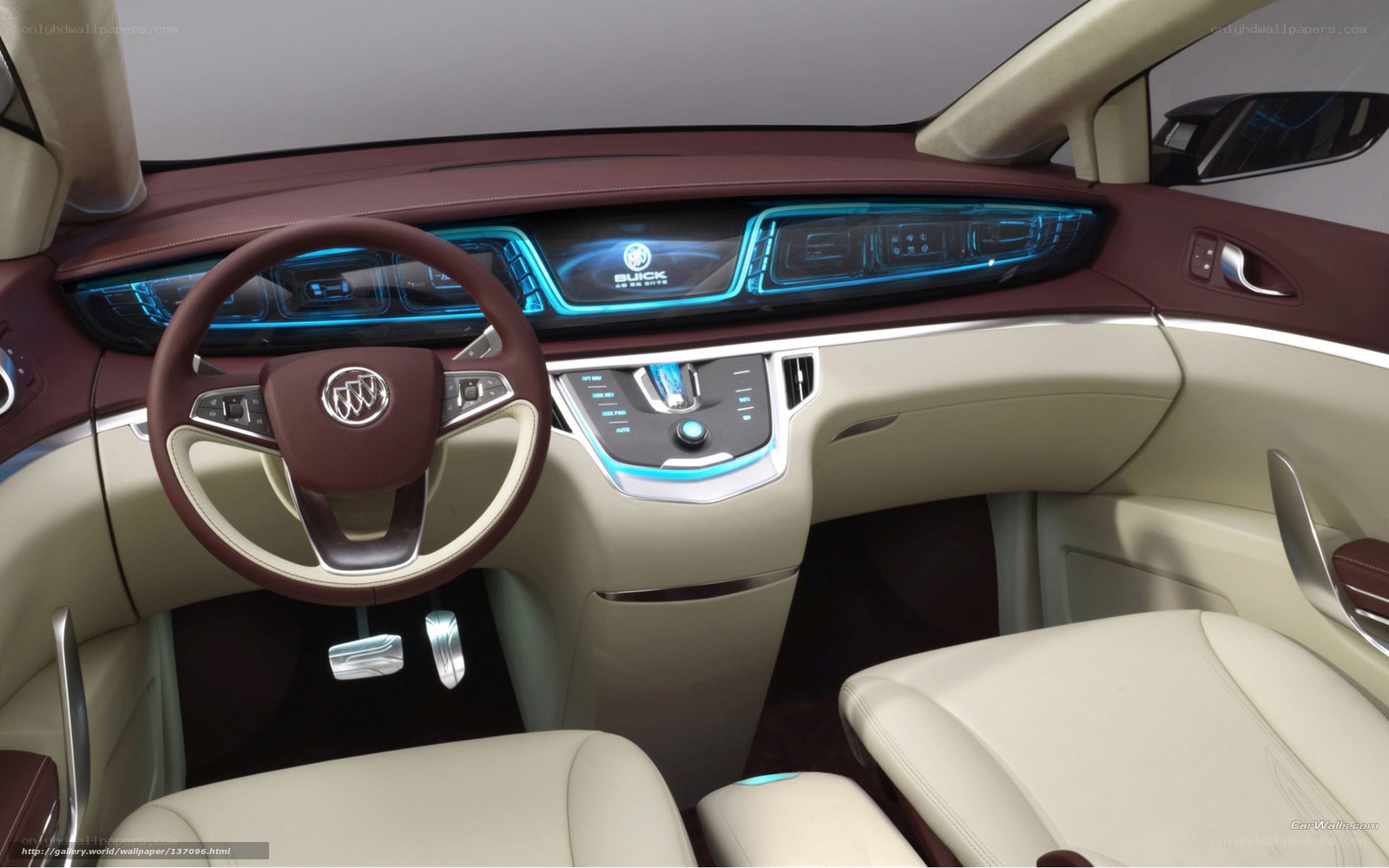Buick concept car interior