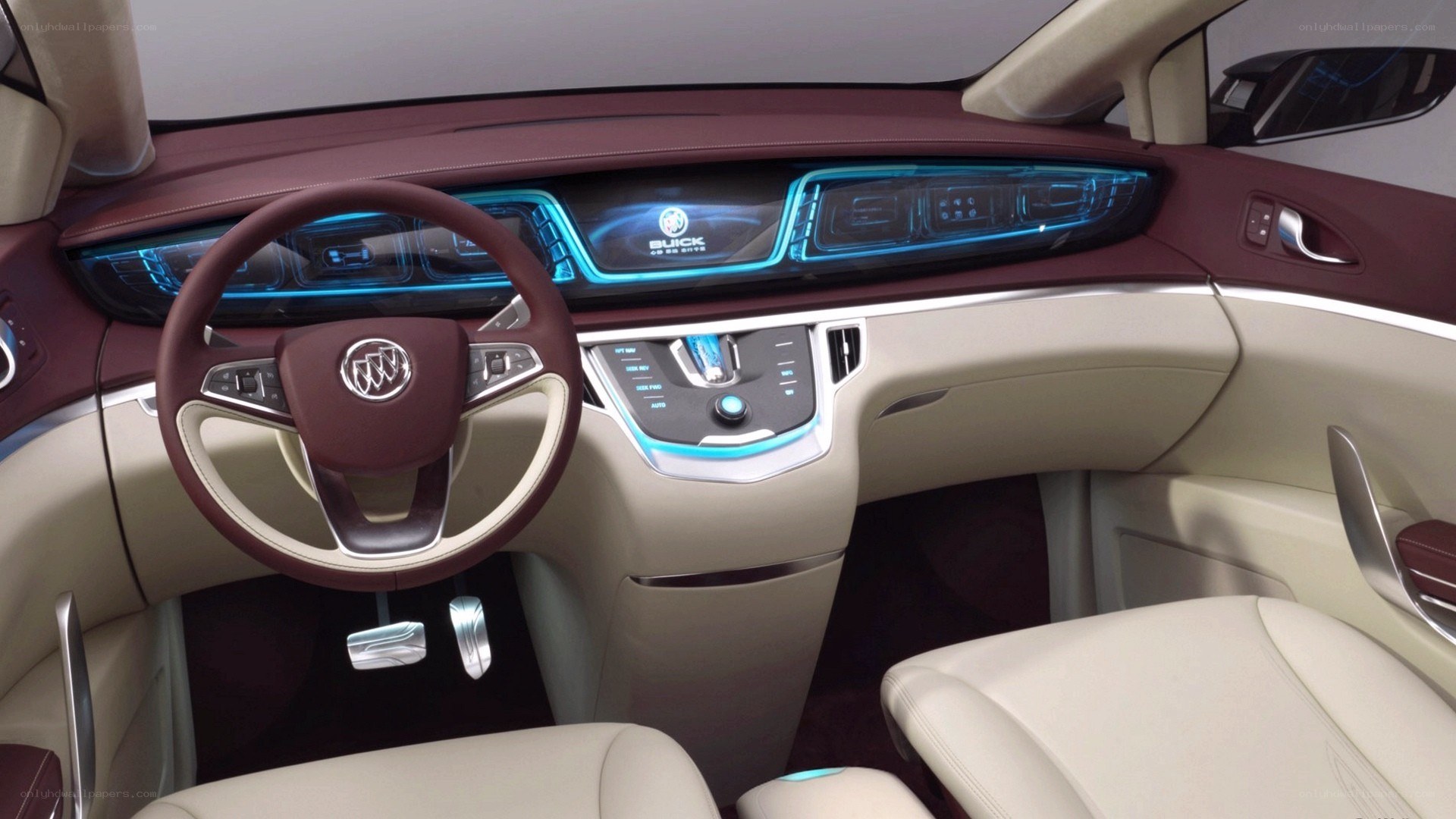 Buick concept car interior