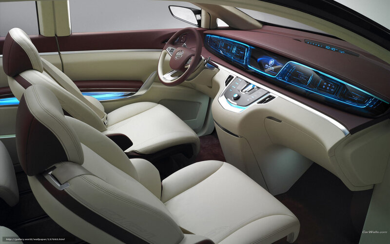 Buick concept car interior