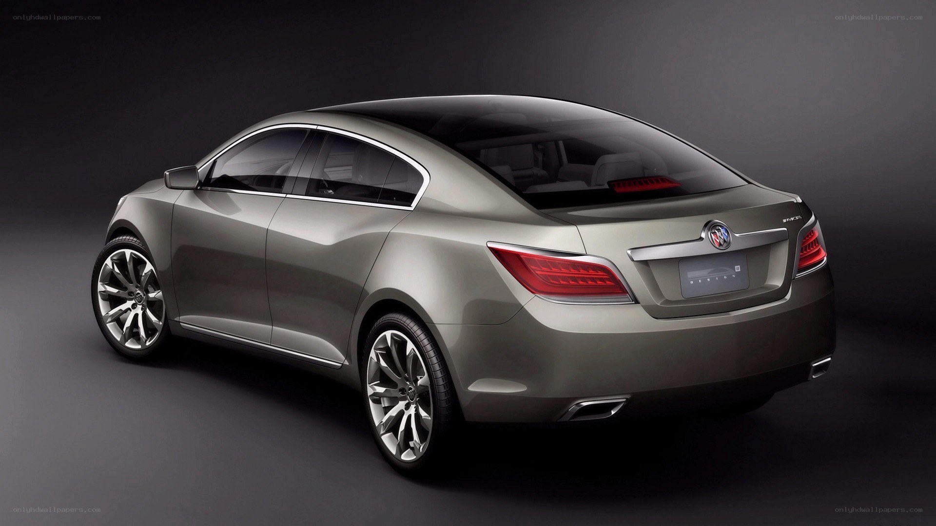 Buick concept car rear view