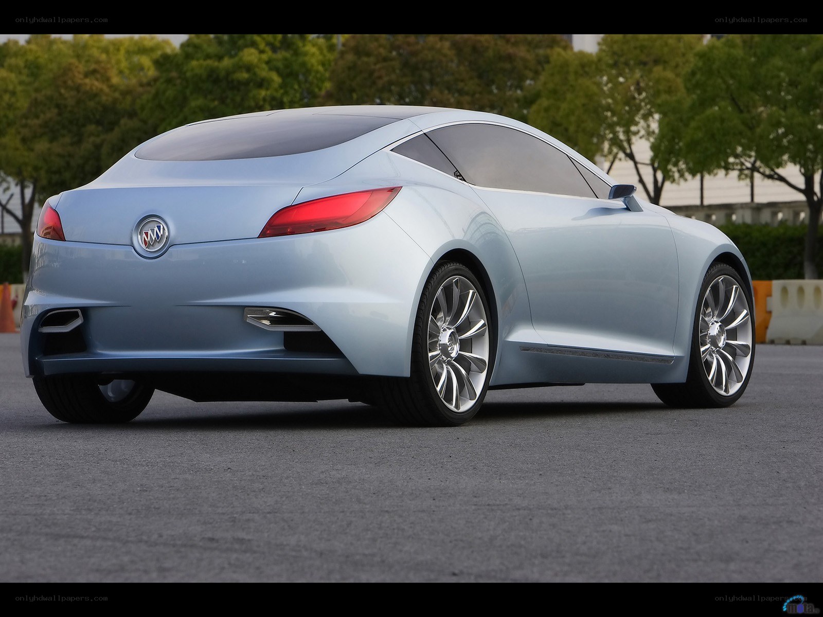 Buick concept car rear view