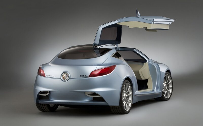 Buick concept car rear view
