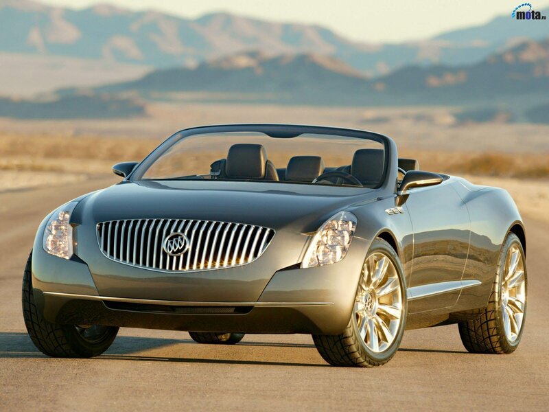 Buick concept convertible car