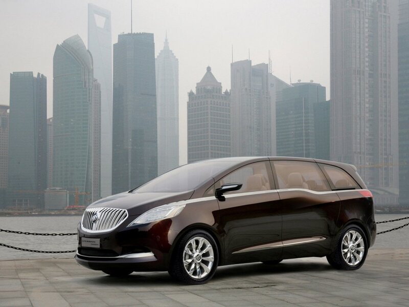Buick concept minivan by city