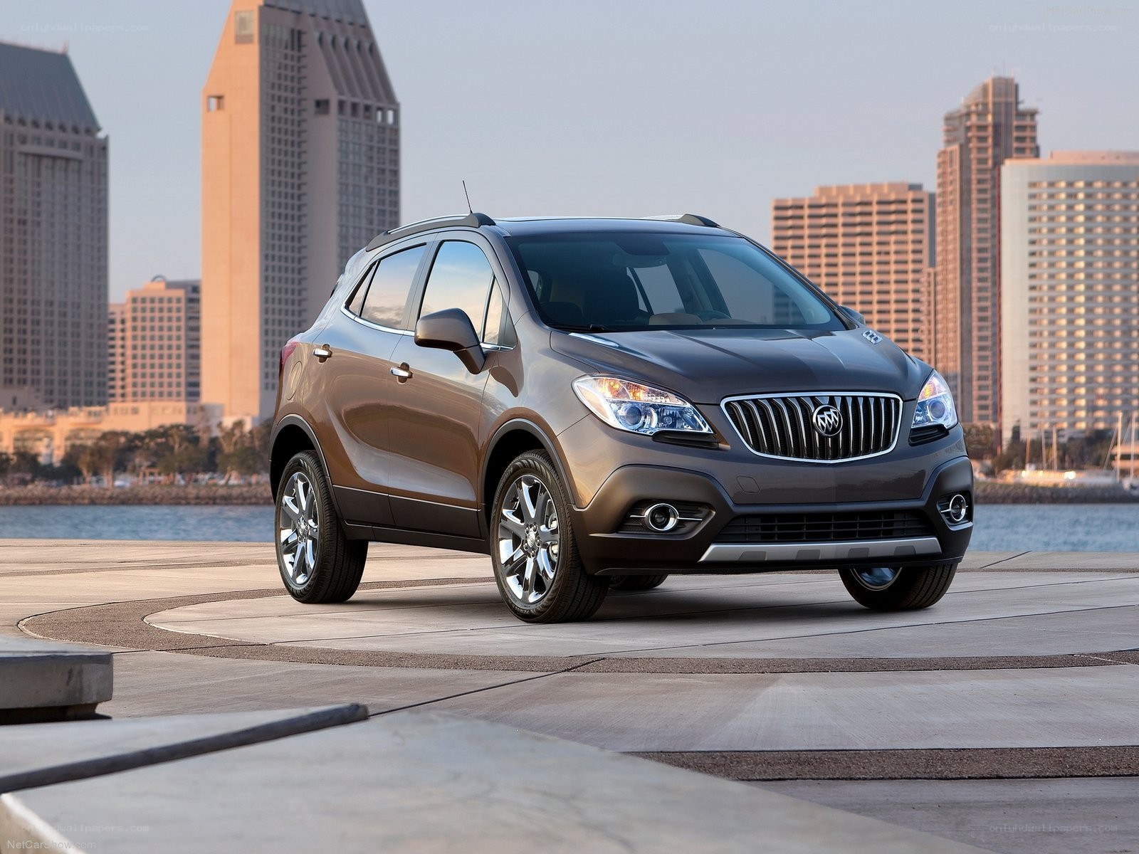Buick Encore SUV in city setting