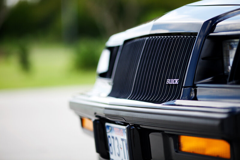 Buick grille close-up
