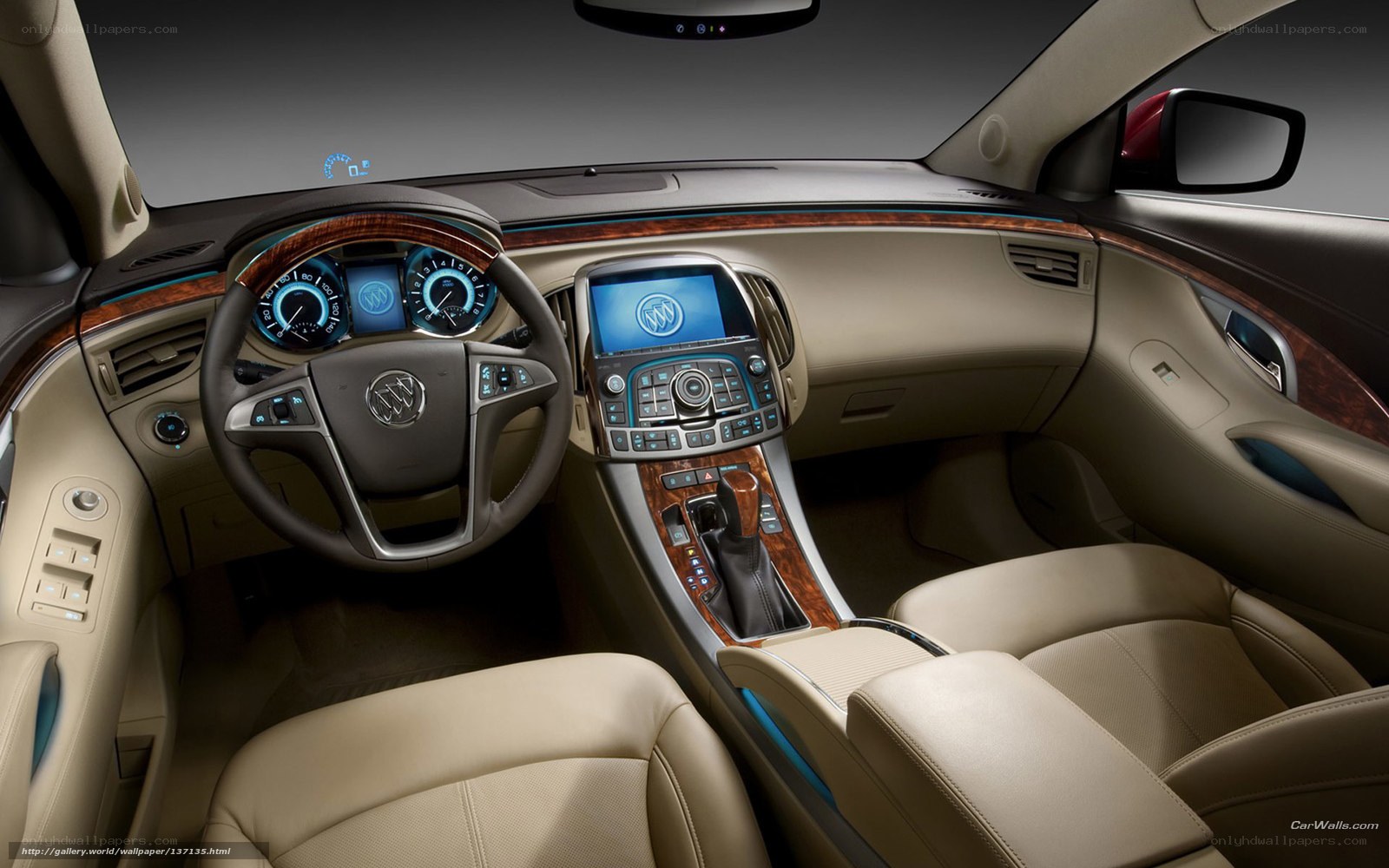 Buick interior dashboard