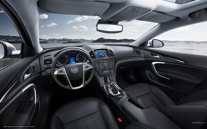 Buick Regal interior view