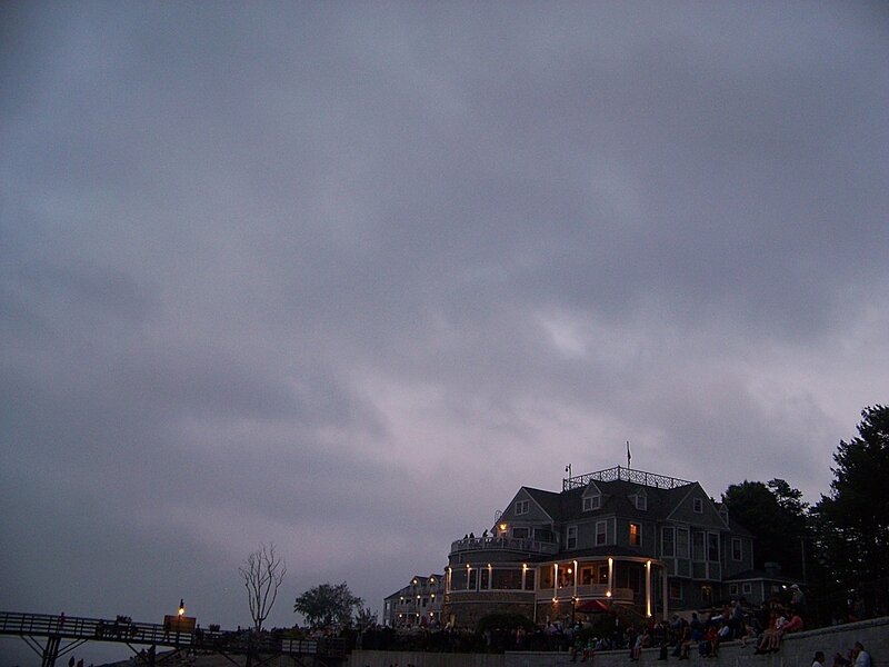 Building at Dusk