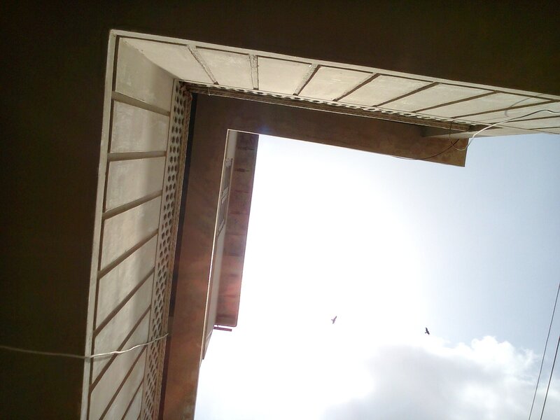 building corner and sky view