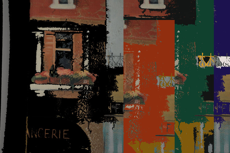 Building Facade Collage