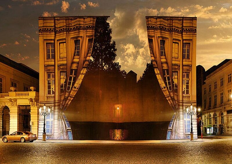 Building Facade Projection