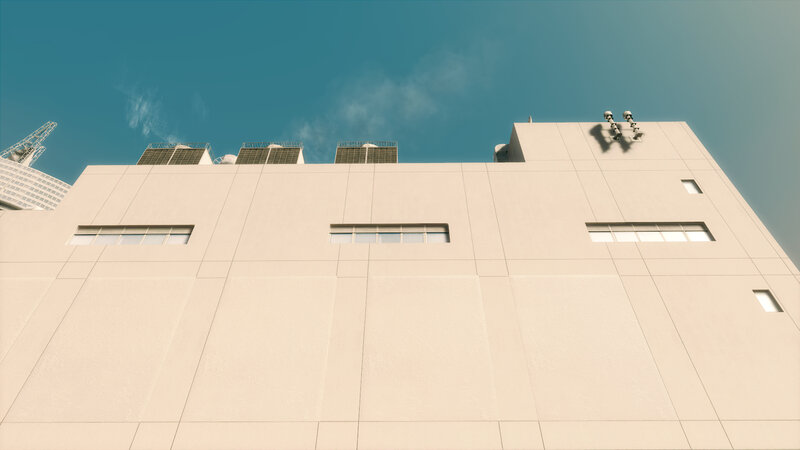building facade under blue sky