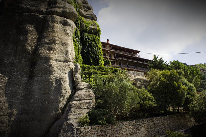 Building on Rocky Cliff — Green