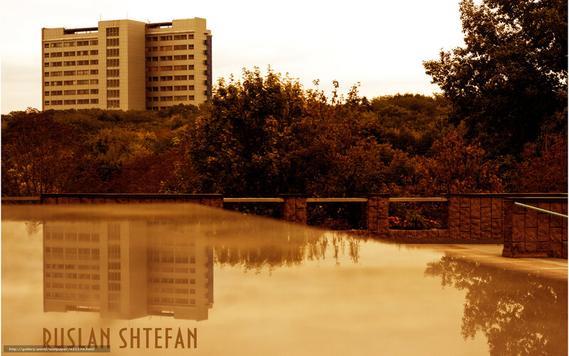Building Reflection in Water