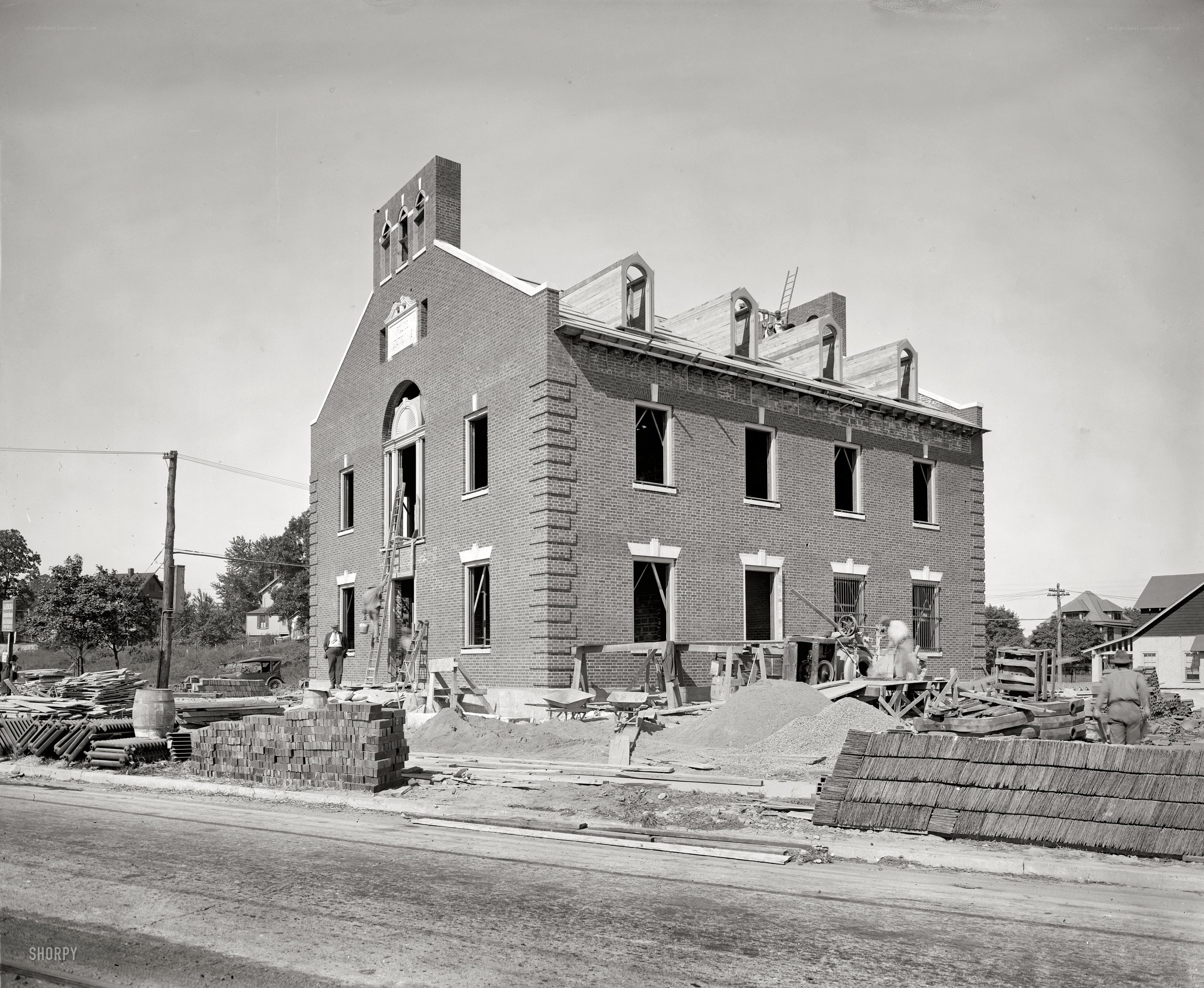 Building under construction