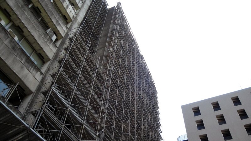 Building under Construction — Gray, Neutral