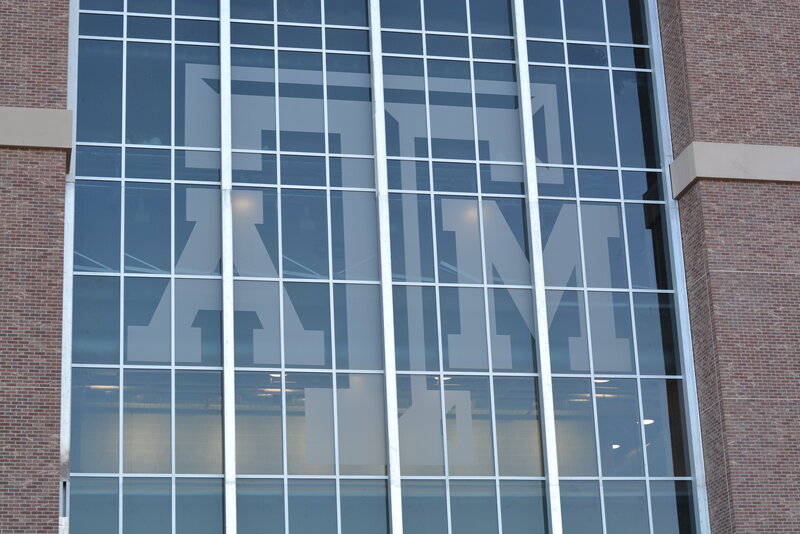 Building with Glass Facade