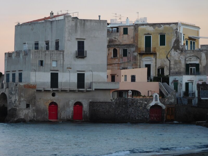 Buildings by the Sea