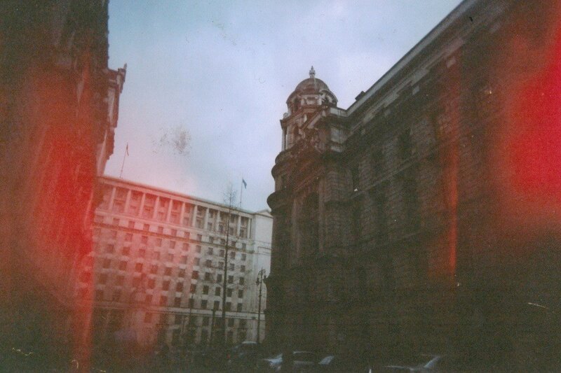Buildings in a city