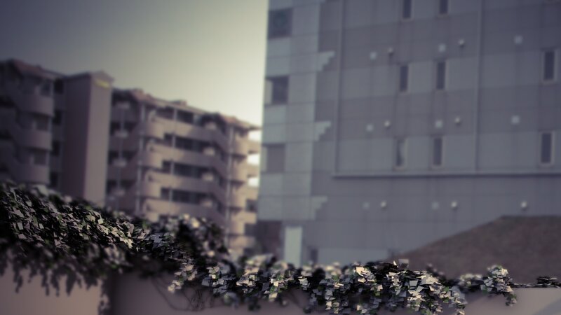 Buildings with Foliage