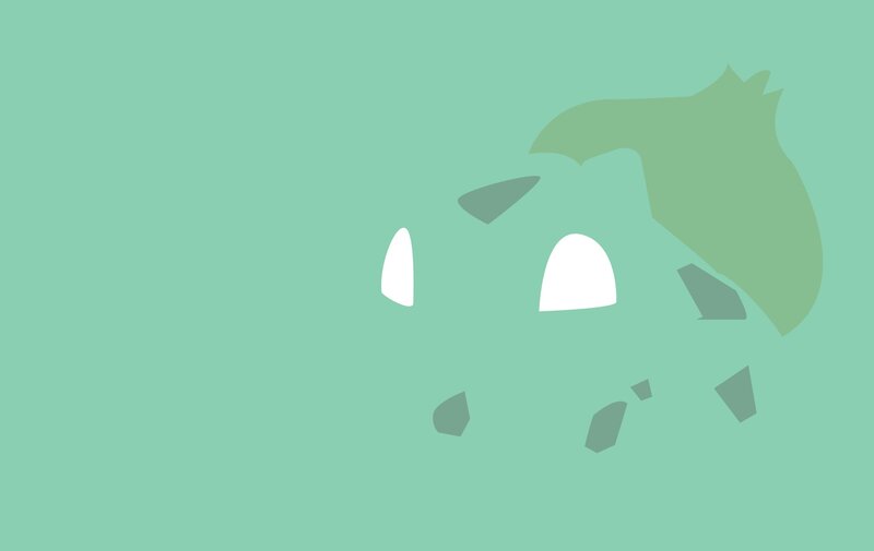 Bulbasaur Character — Green, Calm