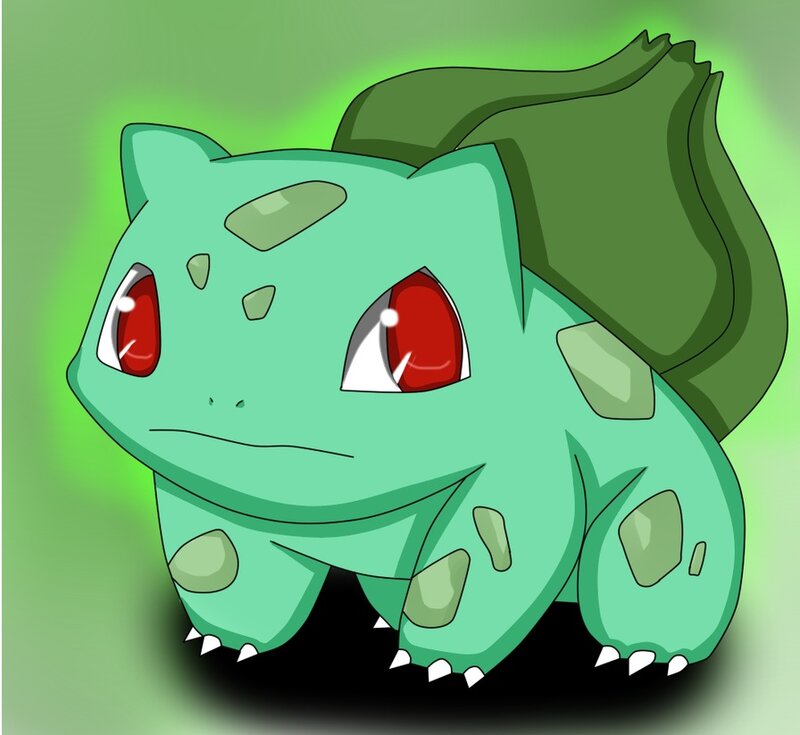 Bulbasaur Character — Green