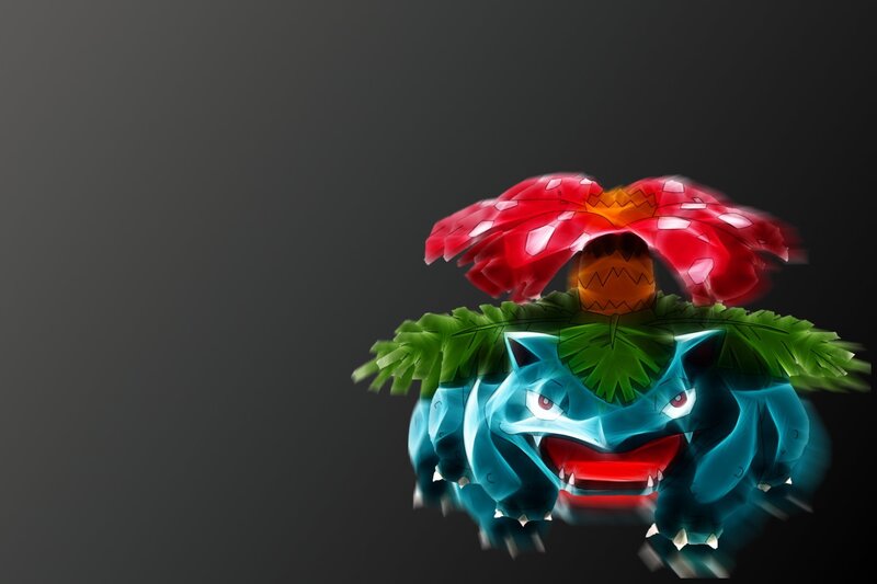 Bulbasaur evolution artwork