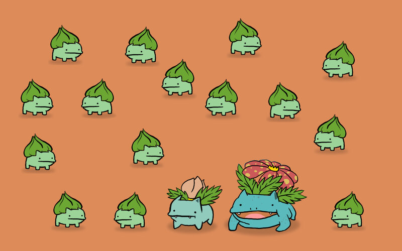 Bulbasaur evolution chain