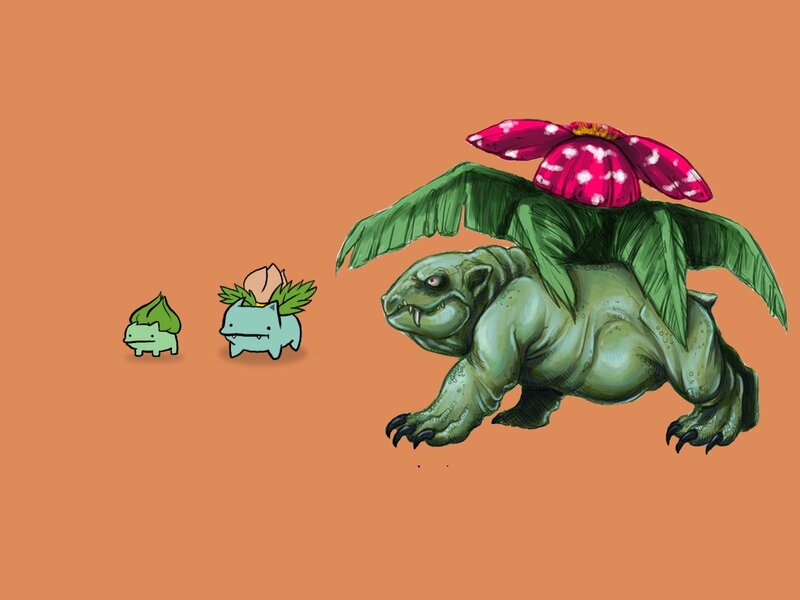 Bulbasaur evolution line