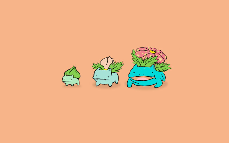 Bulbasaur evolution stages