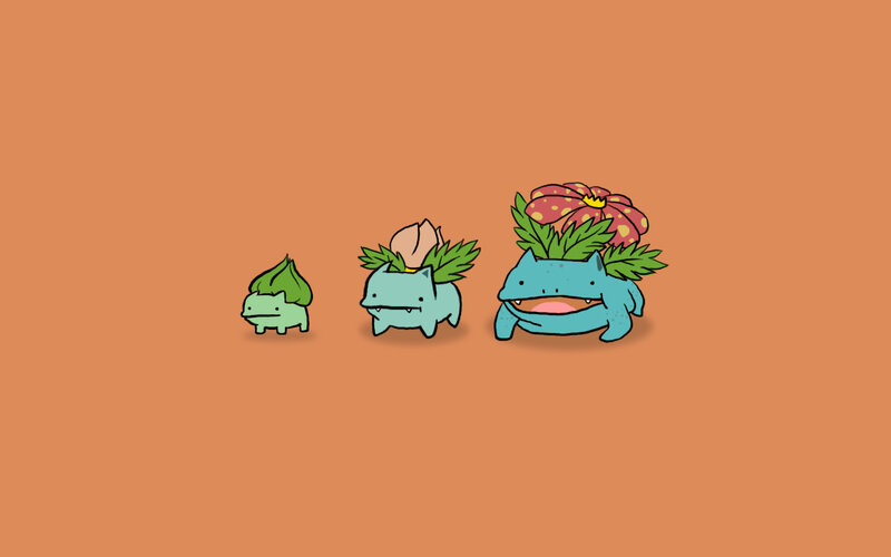 Bulbasaur evolution stages