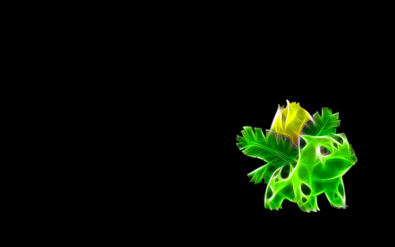 Bulbasaur glowing effect