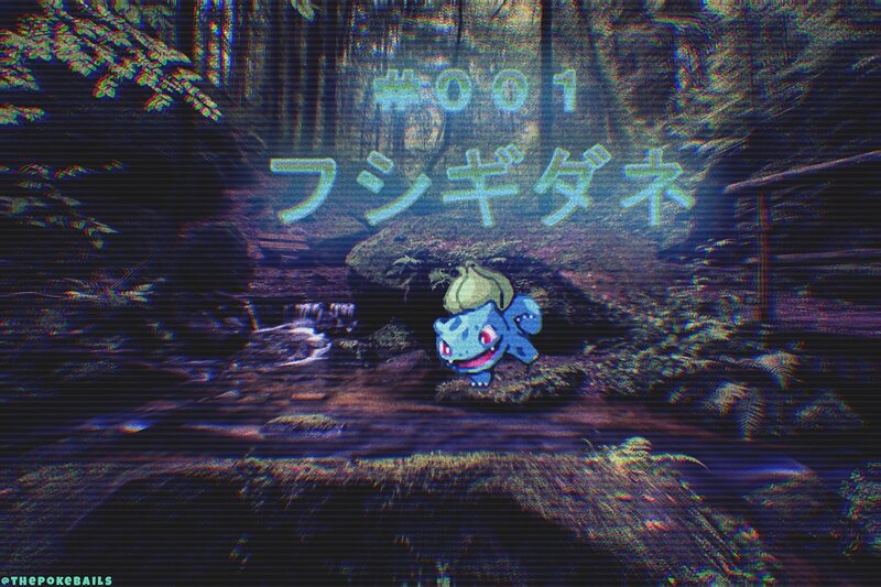 Bulbasaur in Forest — Green