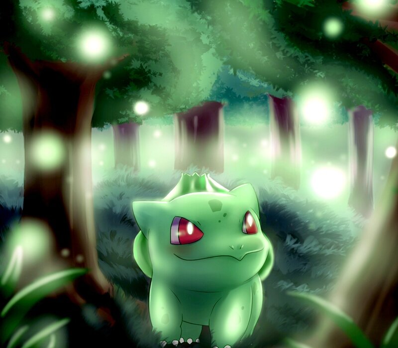 Bulbasaur in Forest