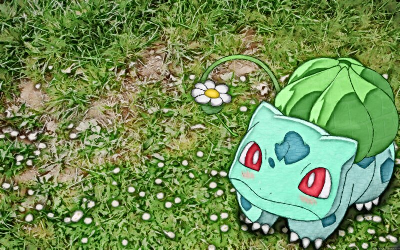 Bulbasaur in Grass