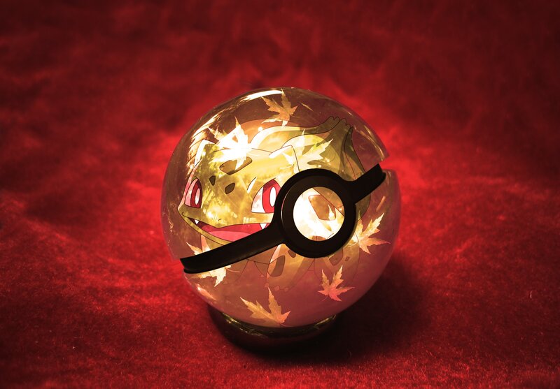 Bulbasaur in Poké Ball