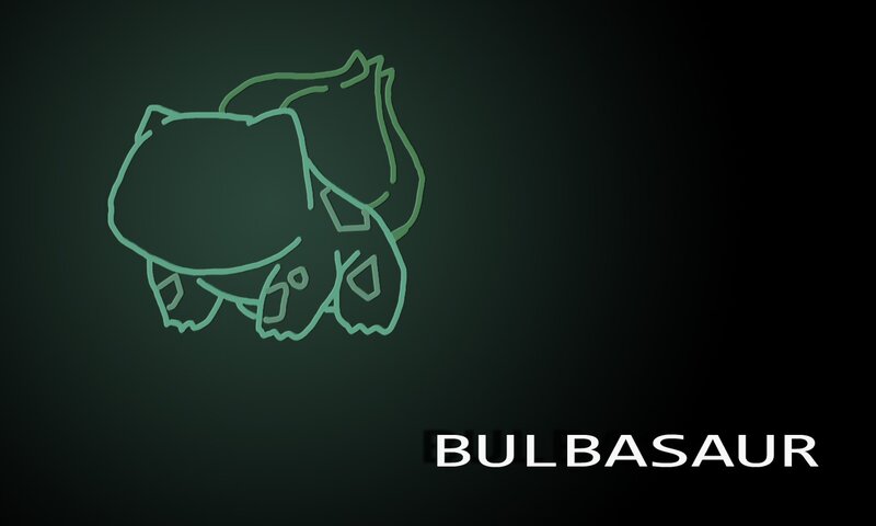 Bulbasaur Outline
