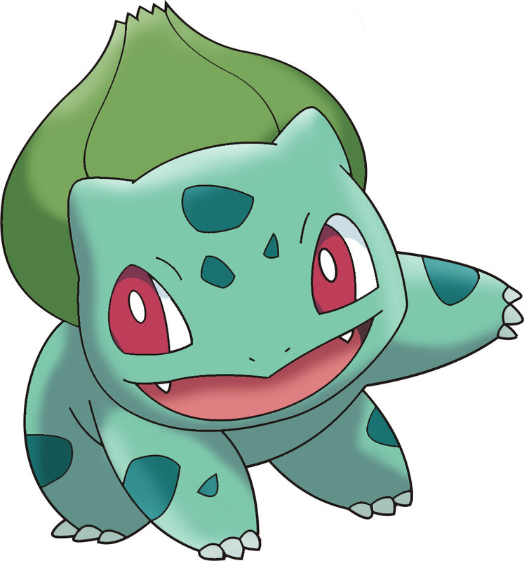 Bulbasaur Pokémon — Green, Playful