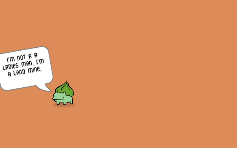 Bulbasaur says no
