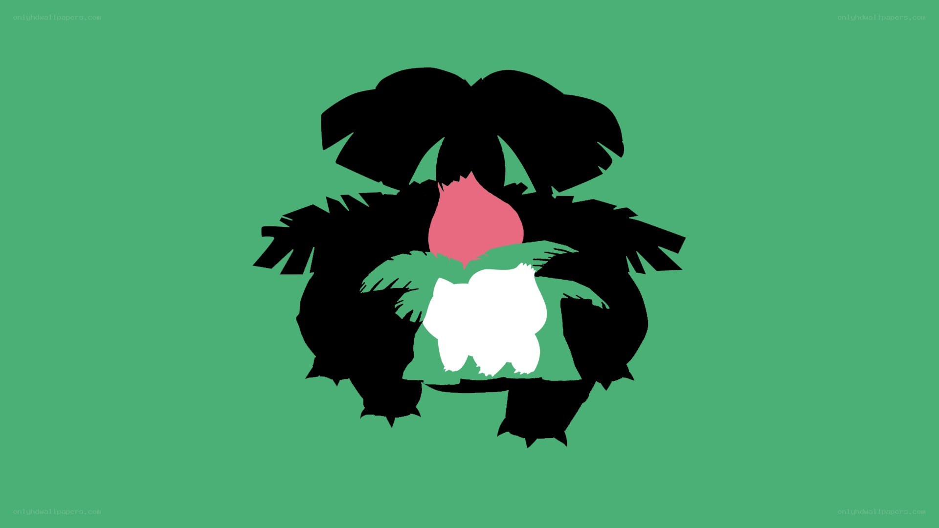Bulbasaur silhouette art