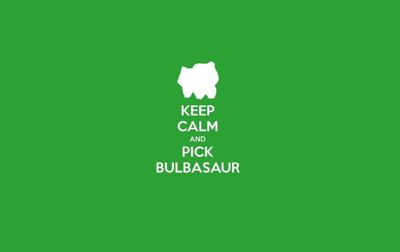 Bulbasaur Silhouette — Green