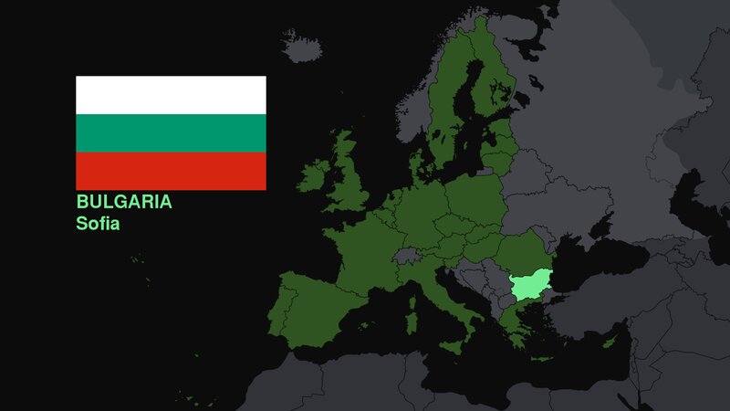 Bulgaria on Map