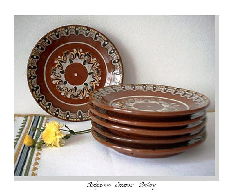 Bulgarian Ceramic Plates