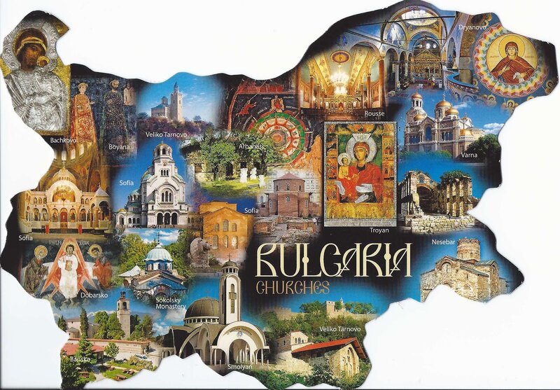 Bulgarian Churches Collage