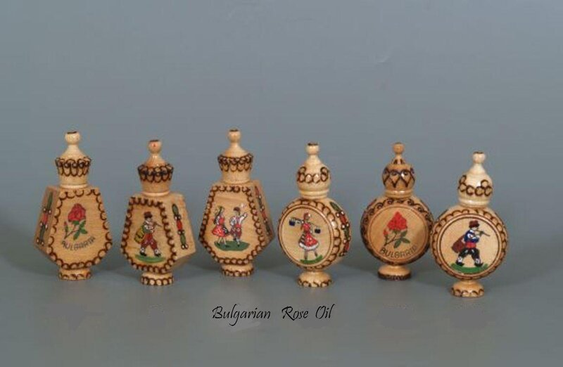 Bulgarian Rose Oil Bottles