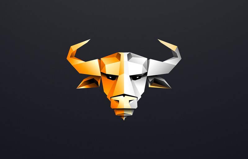Bull Head Sculpture
