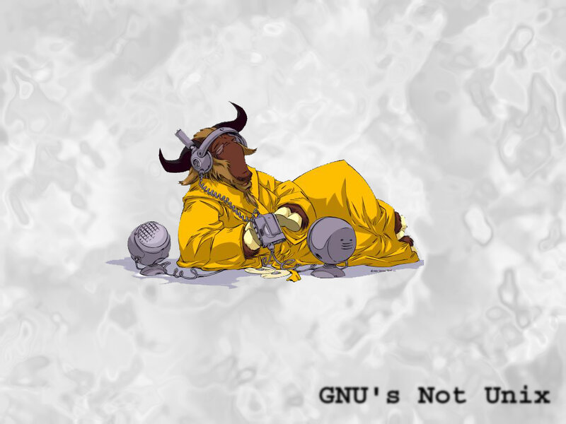 Bull-like Character in Yellow