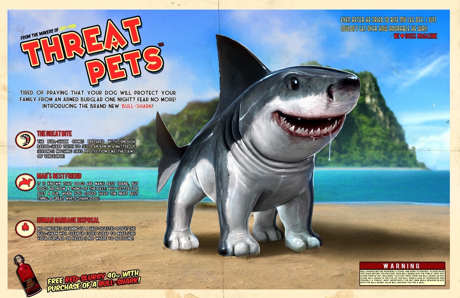 Bull-Shark Threat Pets